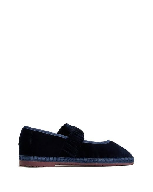 Flabelus Blue Mafalda Molly Ballet Flats