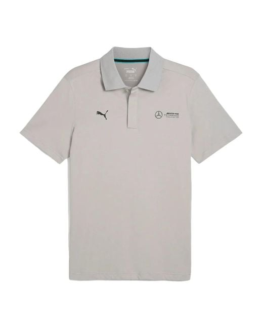 X Mercedes Amg Petronas F1 Team Polo À Logo PUMA pour homme en coloris Gray