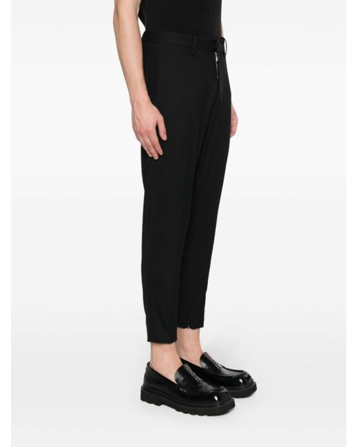 DSquared² Black Corset Skinny Techno Pants for men
