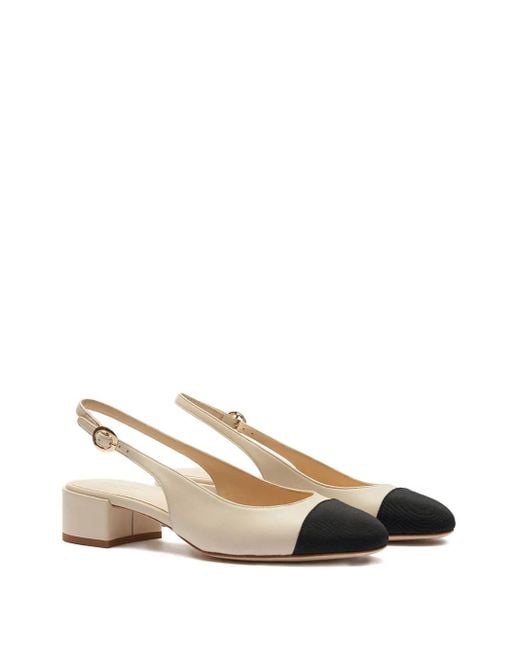 Scarosso Natural 35Mm Coco Pumps