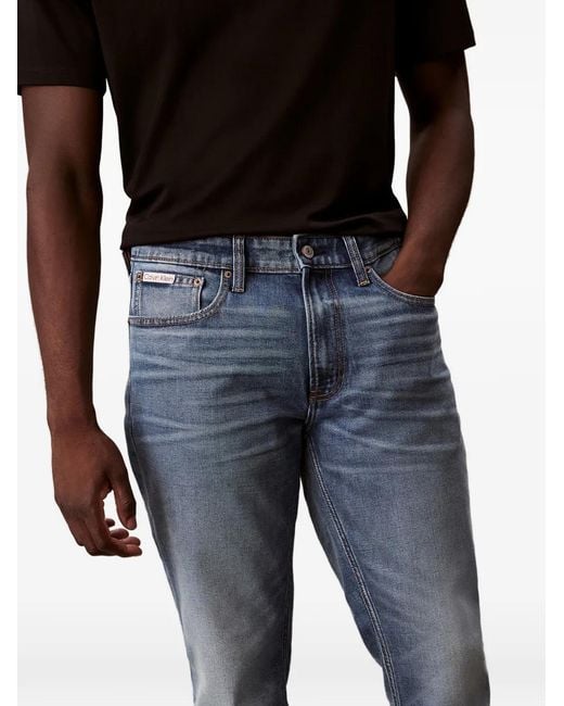 Calvin Klein Blue Jean À Poches Multiples for men