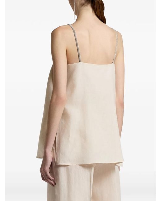 Peserico Natural Sleeveless Top
