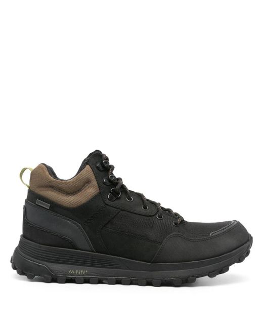 Clarks Black Atl Trek Hi Gtx Leather Boots for men