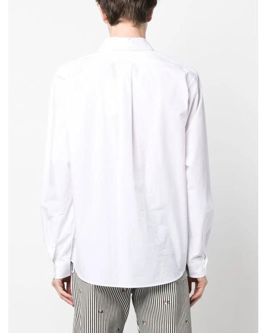 KENZO Boke Flower Crest Casual Shirt Ls White for men