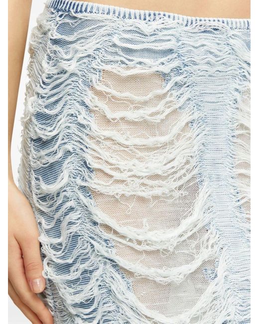 Falda larga M-Fiammetta DIESEL de color Blue