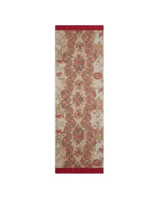 Pierre Louis Mascia Natural Aloesta Floral Silk Scarf
