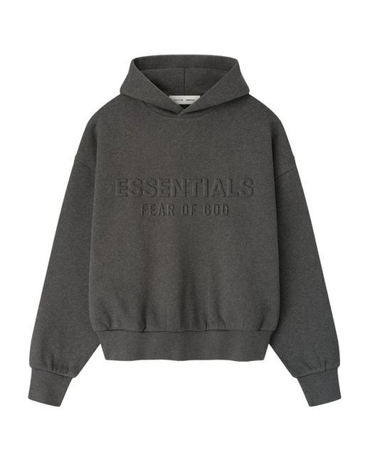 Hoodie Essentials Fear Of God pour homme en coloris Gray