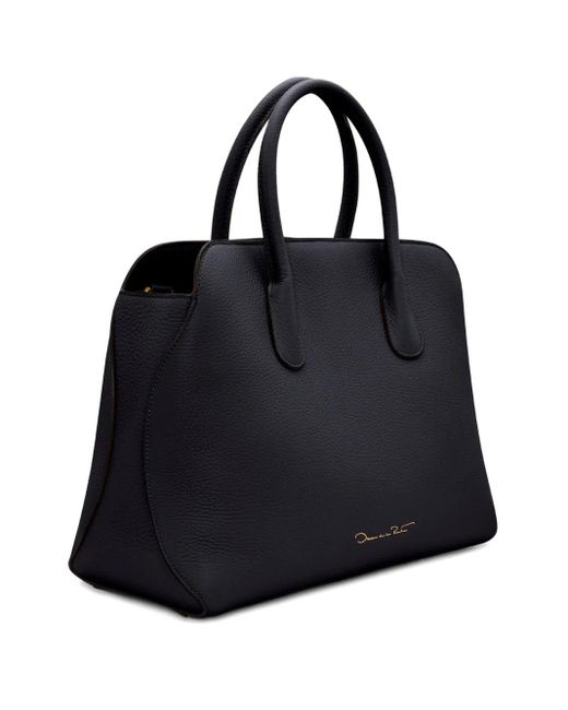 Borsa Tote di Oscar de la Renta in Blue