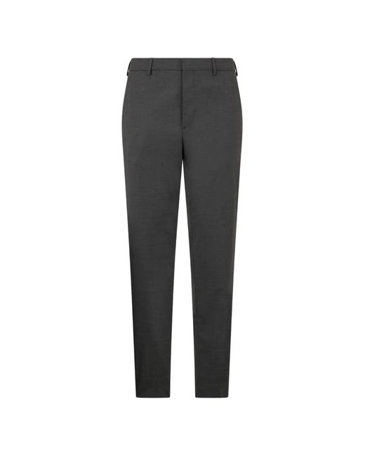 Moorer Gray Romeo Tailored Trousers for men
