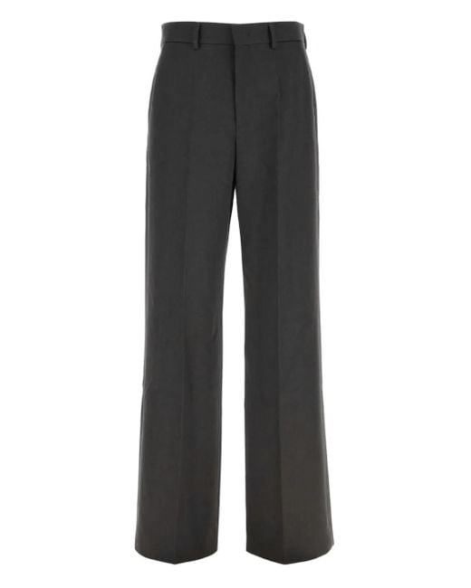 Valentino Garavani Gray Wool Trousers for men