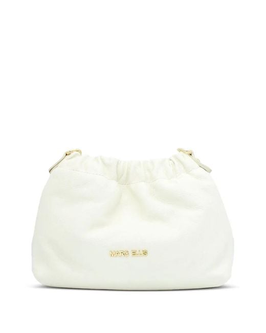 Marc Ellis White Helena Do Clutch Bag