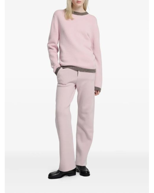 Barrie Pink Chunky Trousers