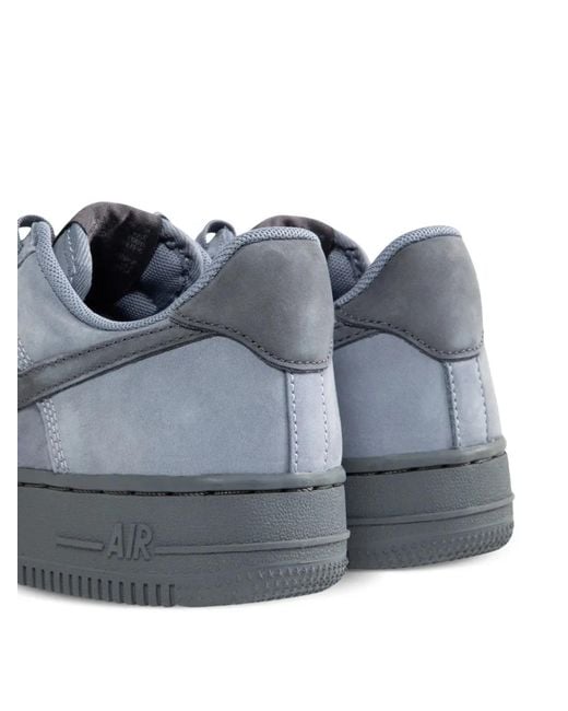 Nike Blue Air Force 1 Lace-Up Sneakers for men