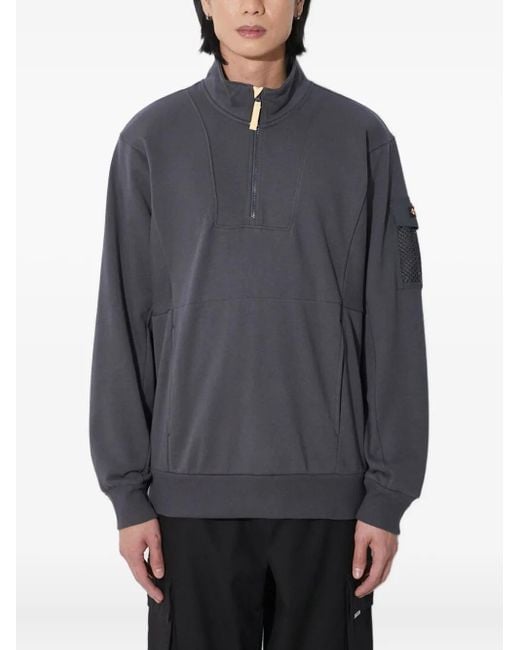 Sudadera con media cremallera Columbia de hombre de color Gray
