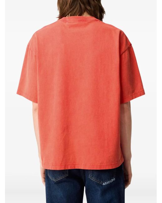 Axel Arigato Red Distort T-Shirt for men