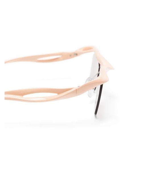 Prada Pink Morph Square-Frame Sunglasses