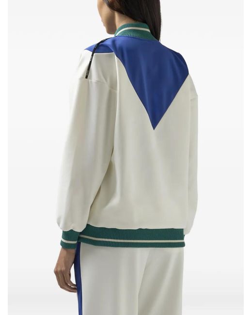 Gcds Blue Zip-Up Sweatshirt
