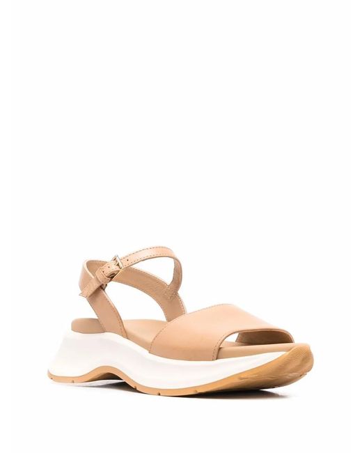 Hogan Natural Sandals Beige