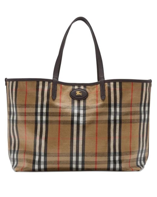 Burberry Highlands ハンドバッグ M Brown