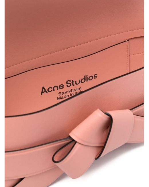 Acne Pink Musubi Shoulder Bag