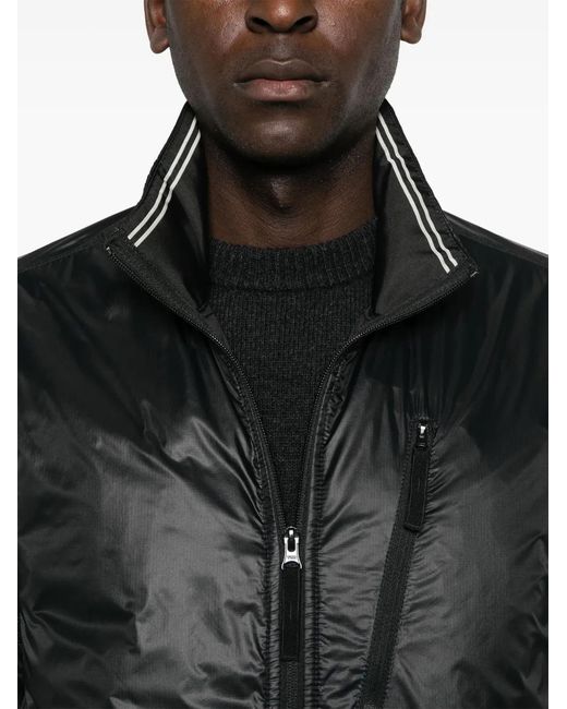 Stone Island Black Polyamide Jacket With Primaloft Insulation for men