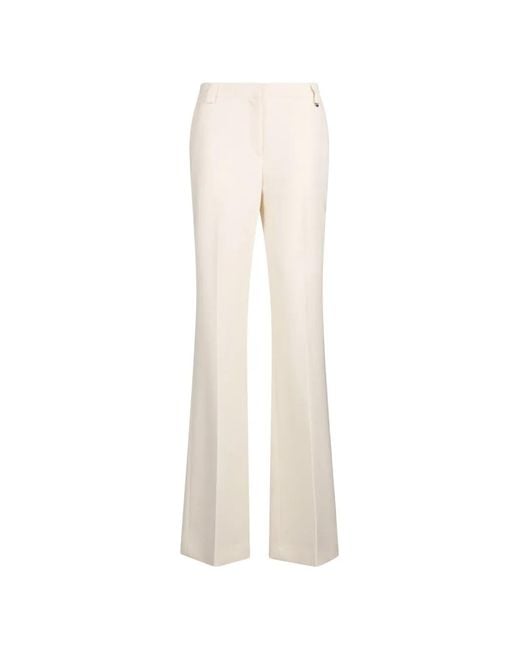 Liu Jo White Flared Trousers