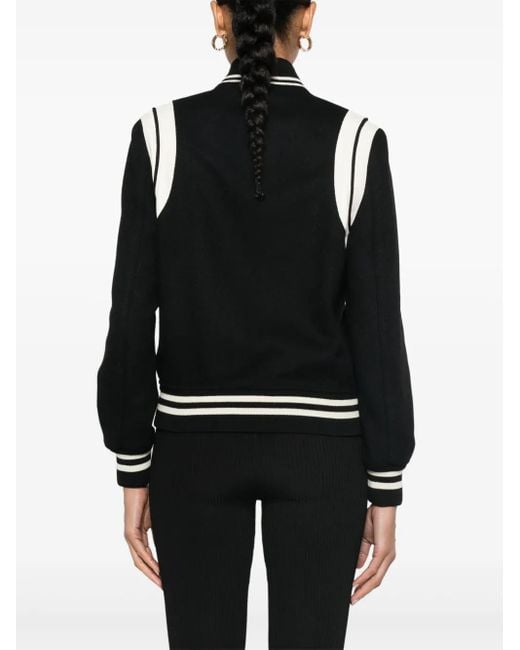 Saint Laurent Black Teddy Jacket