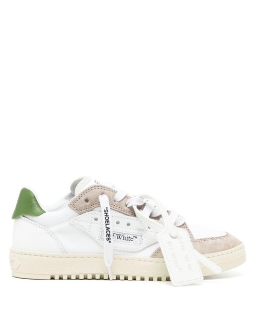 Off-White c/o Virgil Abloh White 5.0 Leather Sneakers