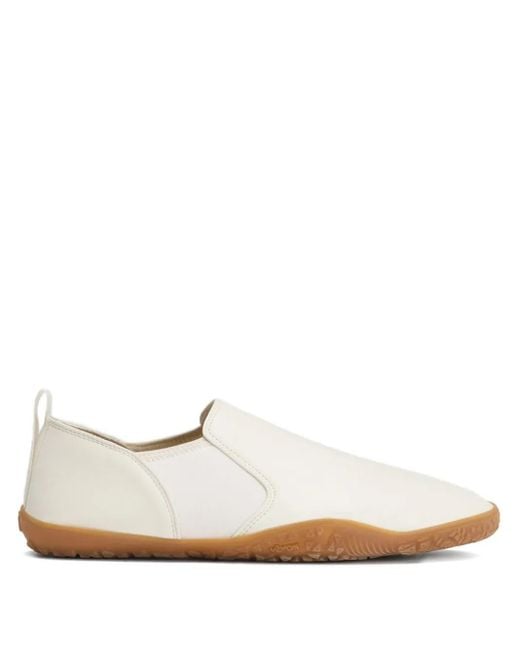 Lemaire White Elastic-Insert Round-Toe Slip-On Slippers for men