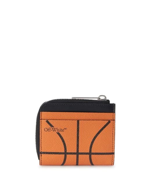Off-White c/o Virgil Abloh Orange Portefeuille Basketball for men