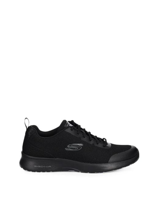 Skechers Black Skech-Air Dynamight Mesh Sneakers for men