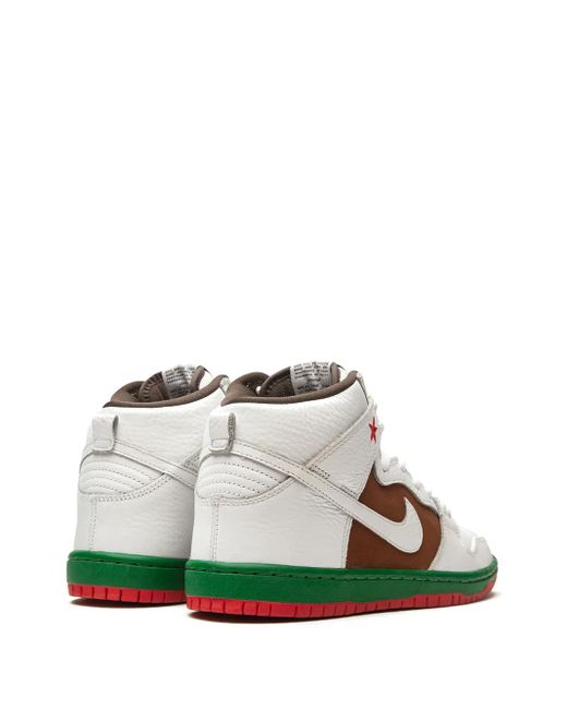 Nike Green Sb Dunk High Premium "Cali" Sneakers for men