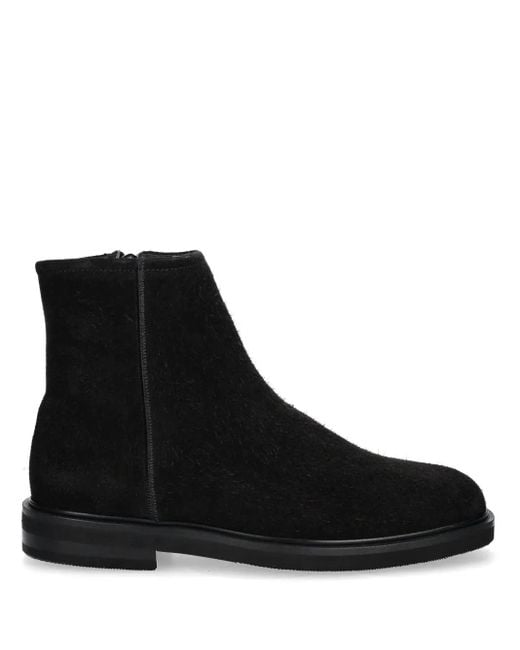 Filling Pieces Black Suede Boots for men