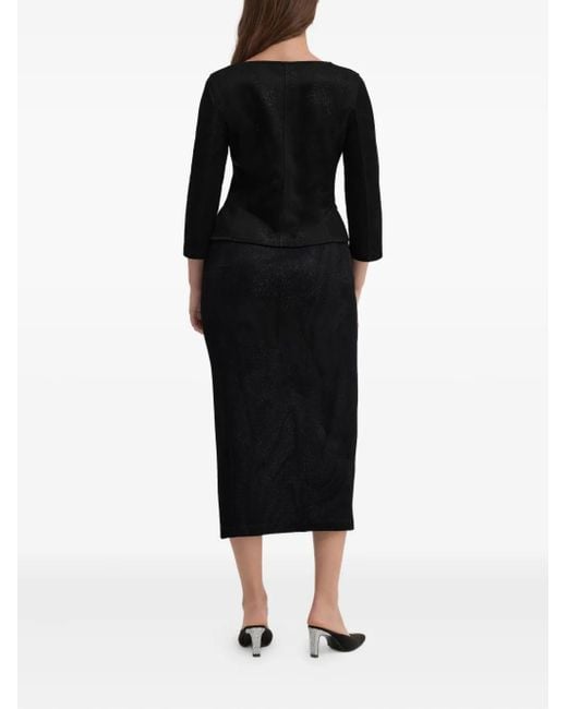 MACCAPANI Black Vinnie Structured Top