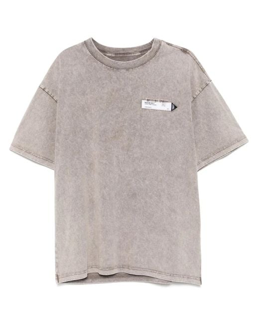 メンズ Musium Div. ロゴ Tシャツ Gray