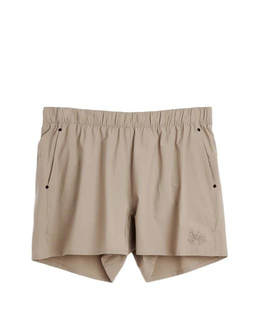 Portal Natural Marka Liner Logo-Embroidered Shorts for men