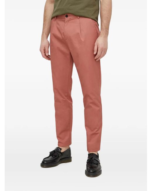 Sisley Pleated Tapered Trousers for men