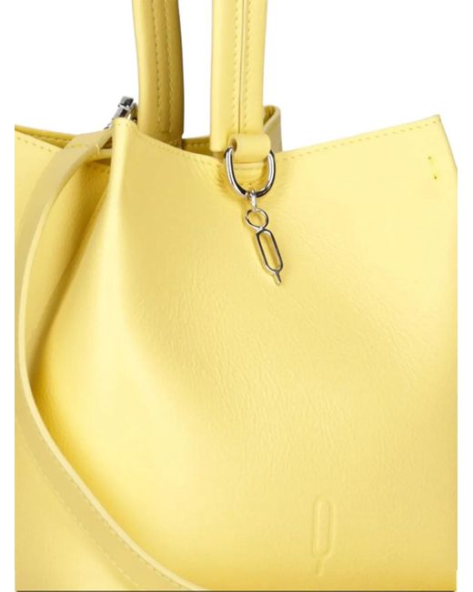 Borsa A Secchiello Alhia di Quarzovivo in Yellow