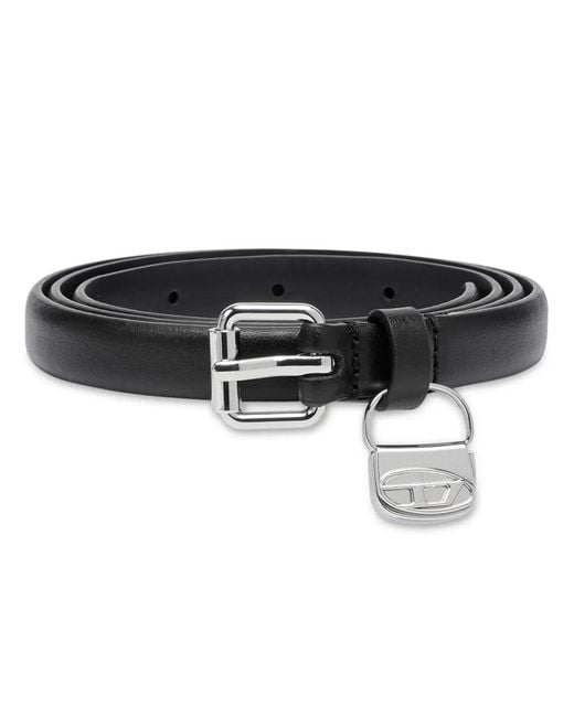 Cinturón B-Charm DIESEL de color Black