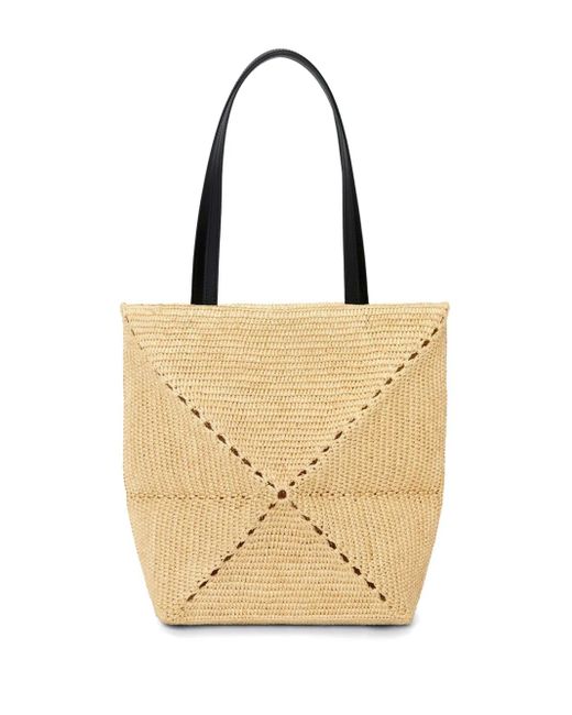 Loewe Natural Medium Puzzle Shoulder Bag