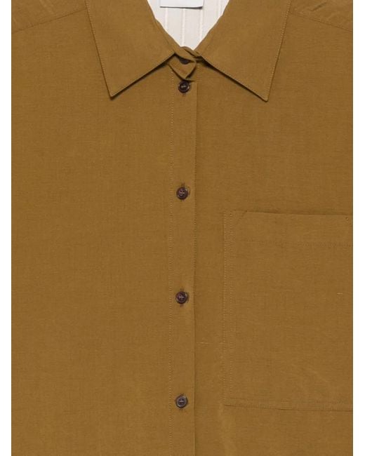 Alysi Natural Button-Up Shirt