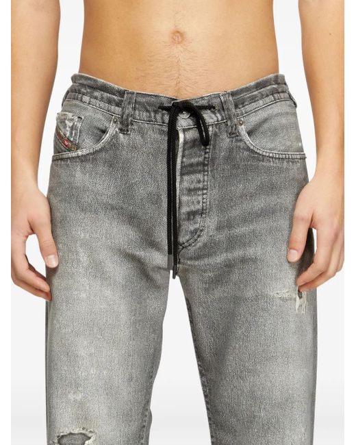 DIESEL Gray 2080 D-Reel Jeans for men