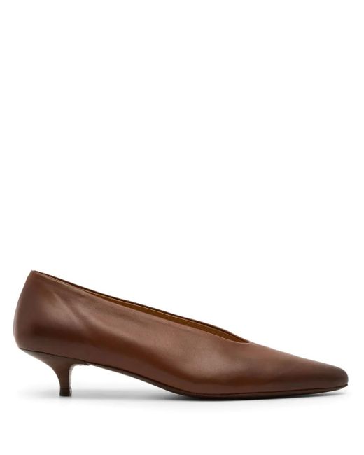 Marsèll レザーパンプス Brown