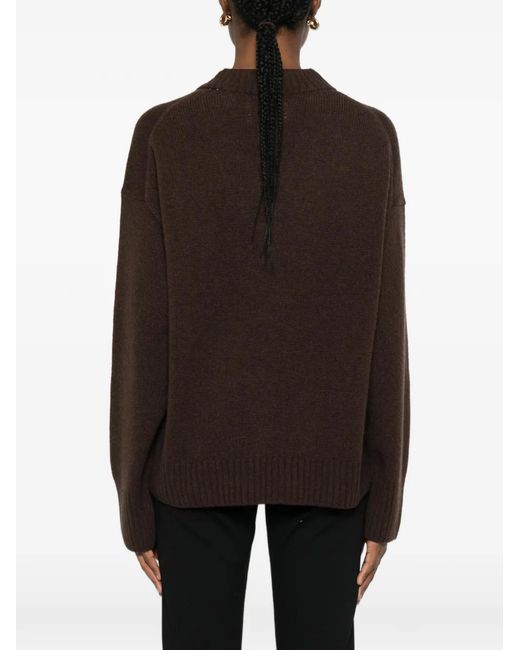 Marc O' Polo Brown V-Neck Sweater