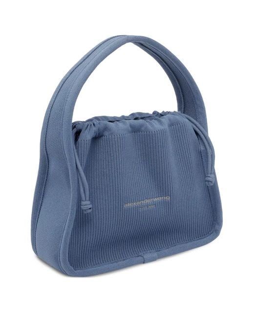 Alexander Wang Blue Small Ryan Handbag