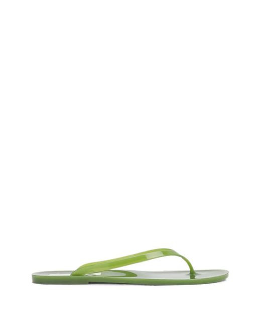 Christopher Esber Green Jo Jelly-Texture Flip Flops
