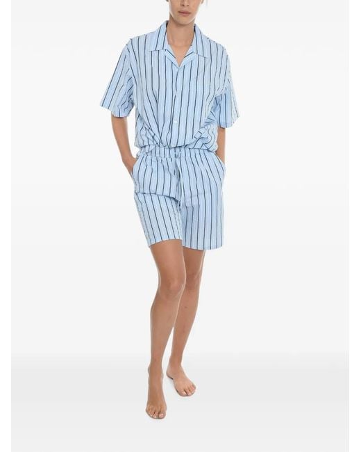Samsøe & Samsøe Blue Devon Mini Shorts