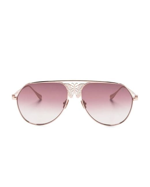 Anna Karin Karlsson Pink Lunettes De Soleil Miss Rosell