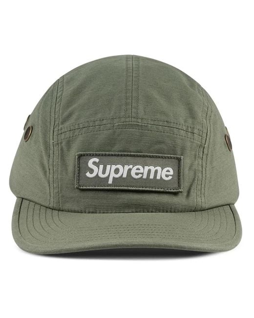 Supreme Green Military Camp Cap