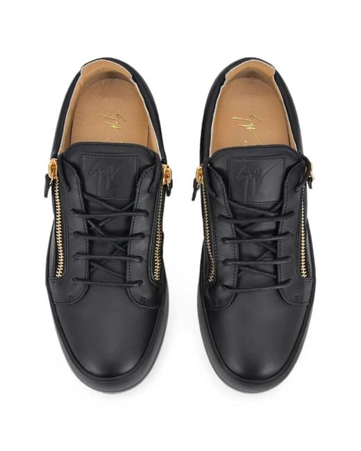 Giuseppe Zanotti Black Frankie Sneakers for men